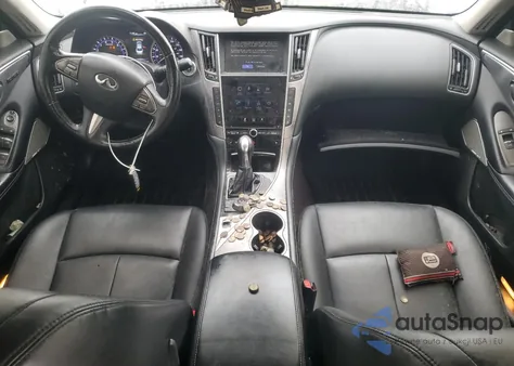 2017 Infiniti Q50 Premium z USA, uszkodzony, nr VIN JN1EV7AR1HM834413